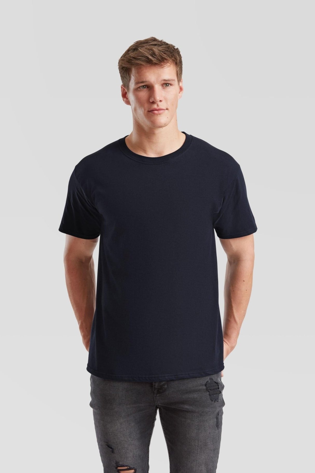 Hazkit - Iconic Fruit of the Loom Ringspun Premium Men's T-Shirt - Fruit of the Loom