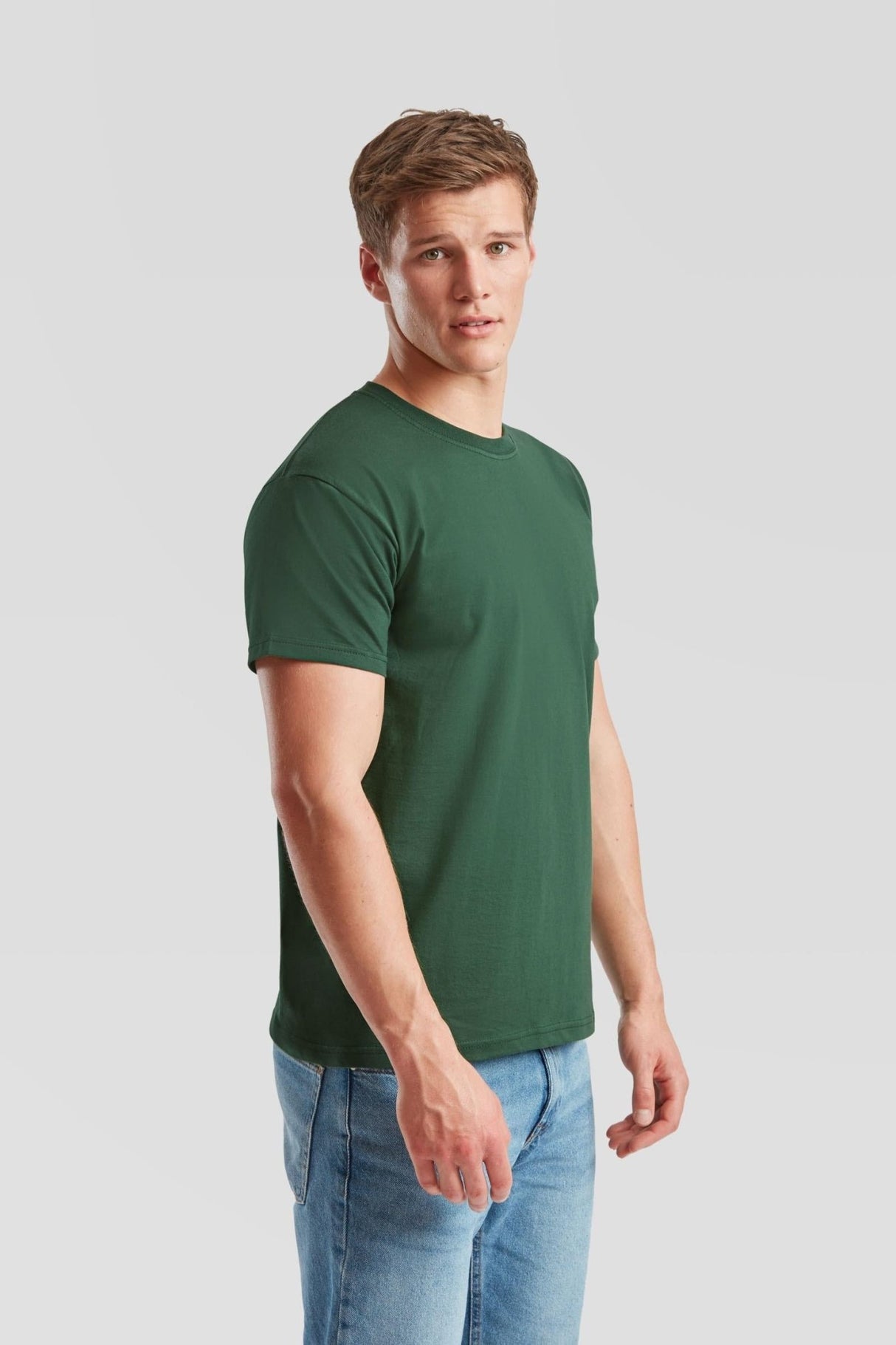 Hazkit - Iconic Fruit of the Loom Ringspun Premium Men's T-Shirt - Fruit of the Loom