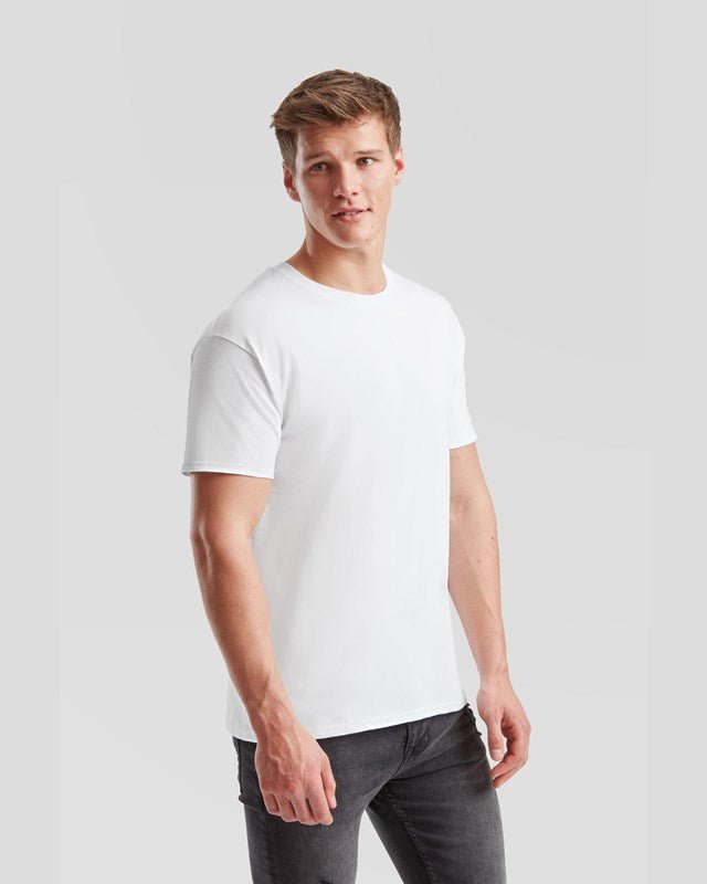 Hazkit - Iconic Fruit of the Loom Ringspun Premium Men's T-Shirt - Fruit of the Loom