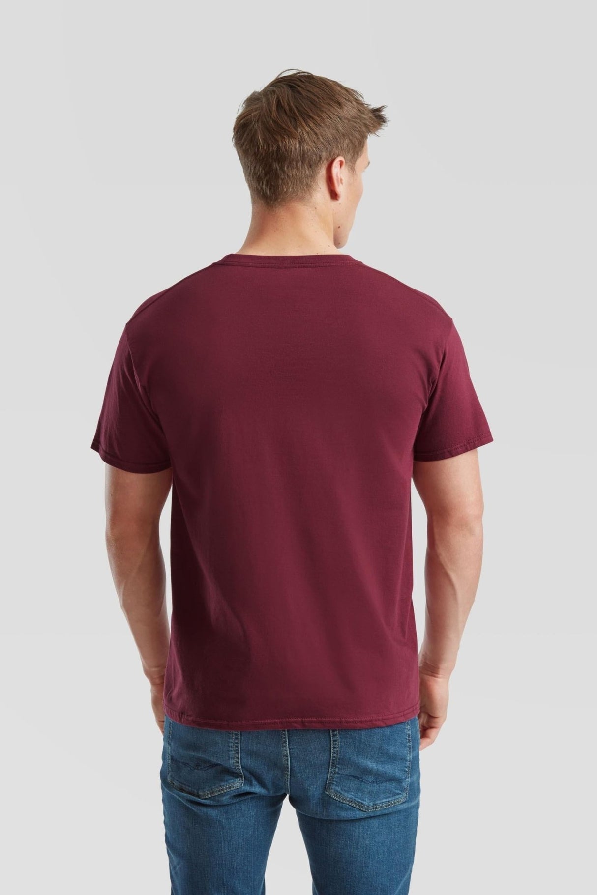 Hazkit - Iconic Fruit of the Loom Ringspun Premium Men's T-Shirt - Fruit of the Loom