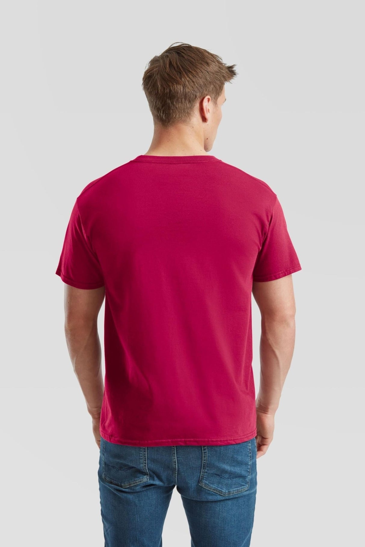 Hazkit - Iconic Fruit of the Loom Ringspun Premium Men's T-Shirt - Fruit of the Loom