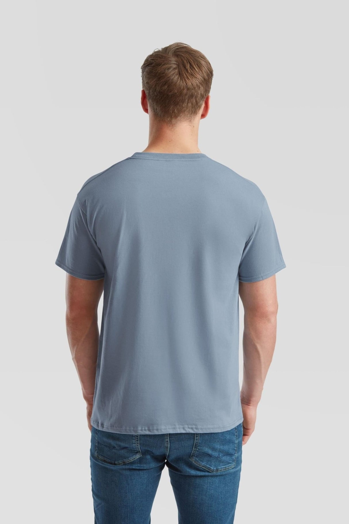 Hazkit - Iconic Fruit of the Loom Ringspun Premium Men's T-Shirt - Fruit of the Loom