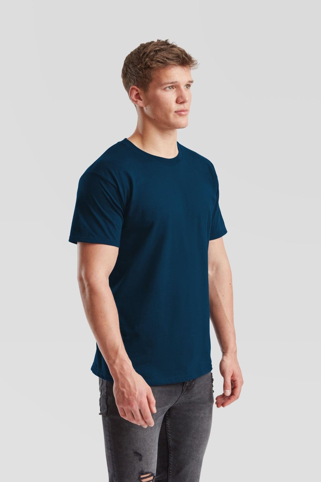 Hazkit - Iconic Fruit of the Loom Ringspun Premium Men's T-Shirt - Fruit of the Loom