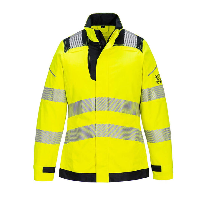 Hazkit - Portwest Arc Flash AS FR PW3 Modaflame Work Hi - Vis Multi - Norm Women's Jacket - FR715