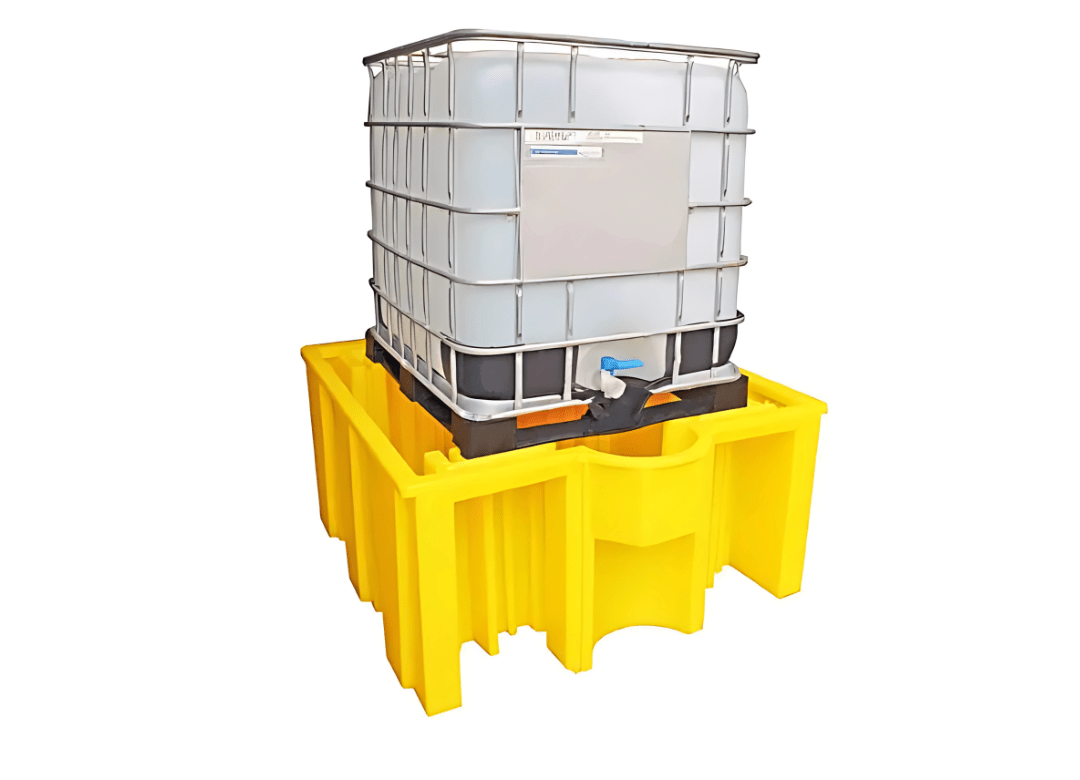 Hazkit - Single IBC Low Bunded Pallet - 1 IBC Capacity