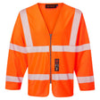 Hazkit - HAZTEC® Loreto FR AS Inherent Long Sleeved Hi - Vis Waistcoat - HAZTEC