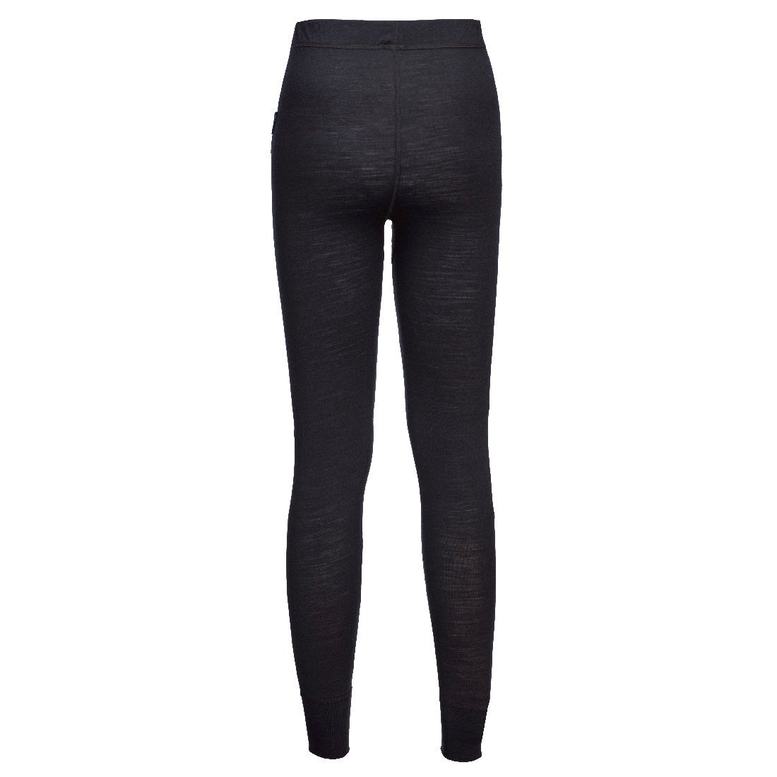 Hazkit - Portwest Merino Wool Thermal Baselayer Legging - Black B181 - Portwest