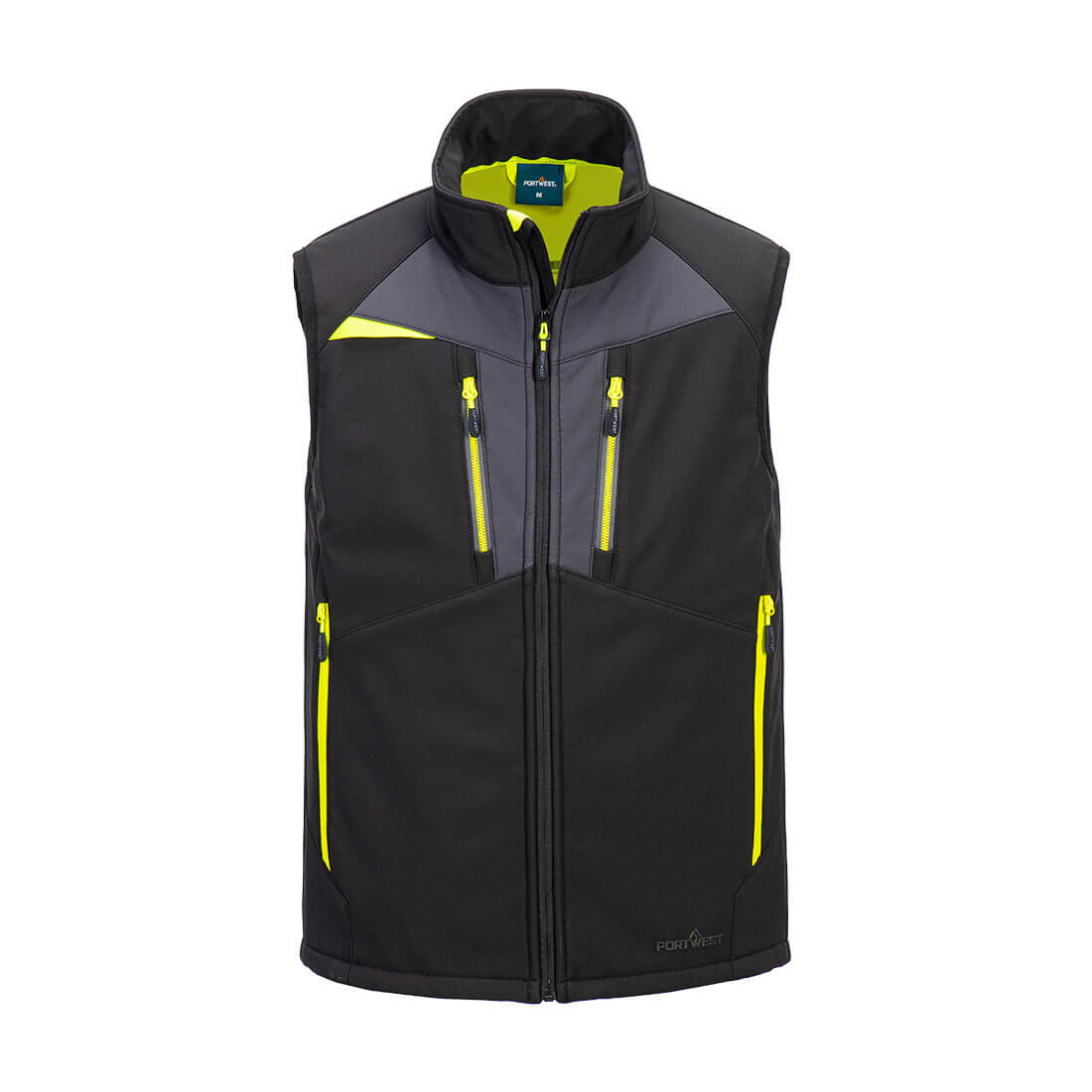 Hazkit - Portwest Waterproof Windproof Winter Softshell Gilet DX4 - Black DX476 - Portwest
