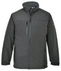 Hazkit - Portwest Windproof and Water Resistant Softshell Jacket - Grey TK50 - Portwest