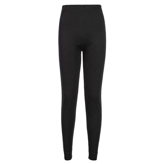 Hazkit - Portwest Women's Thermal Baselayer Legging - Black B125 - Portwest