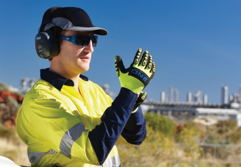 PPE worn in the summer sun