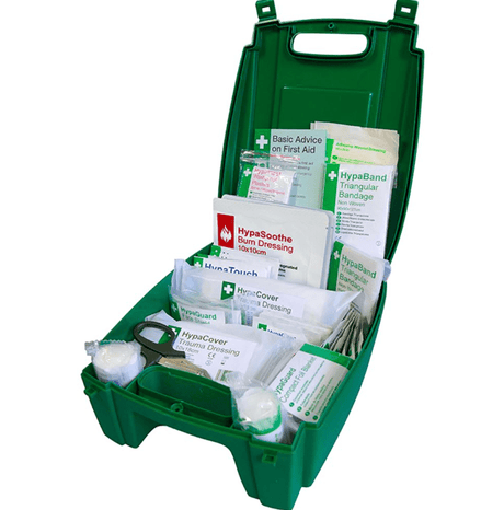 Hazkit - BS8599 - 2 Travel & Motoring First Aid Kit - Glove box size Nylon Case - Ideal for Van or Car