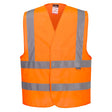 Hazkit - Hi - Vis Reflective Band and Brace Vest - Rail Industry Compliant