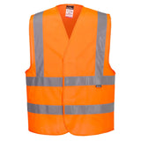 Hazkit - Hi - Vis Reflective Band and Brace Vest - Rail Industry Compliant