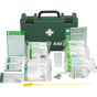 Hazkit - HSE Workplace PLUS Combination First Aid and Eye Wash Kit - Portable or Wall Mounted