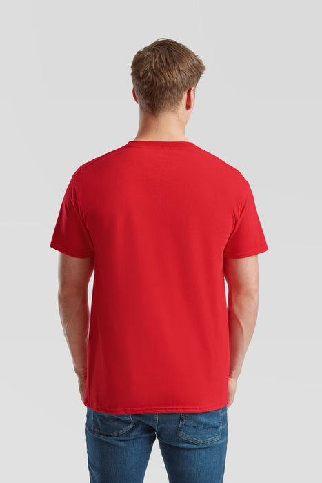 Hazkit - Iconic Fruit of the Loom Ringspun Premium Men's T-Shirt - 061422040S - Fruit of the Loom