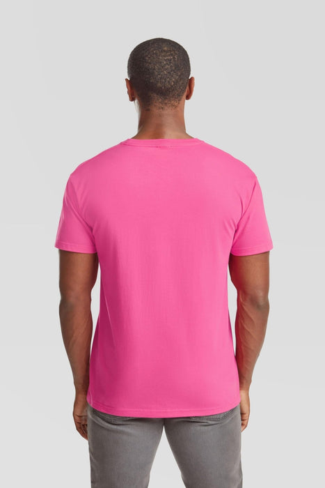 Hazkit - Iconic Fruit of the Loom Ringspun Premium Men's T-Shirt - 061422057S - Fruit of the Loom