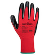 Hazkit - Pack of 12 - Portwest Flexo Grip 13 Nitrile Coated Work Gloves - A310