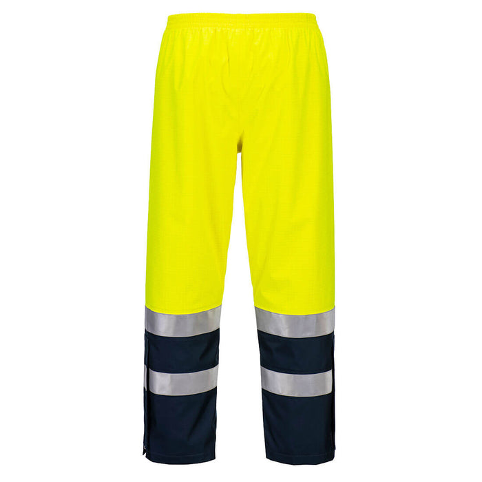 Hazkit - Portwest Arc Flash AS FR Waterproof Bizflame Rain+ Hi - Vis Multi - Norm Over Trousers - FR410