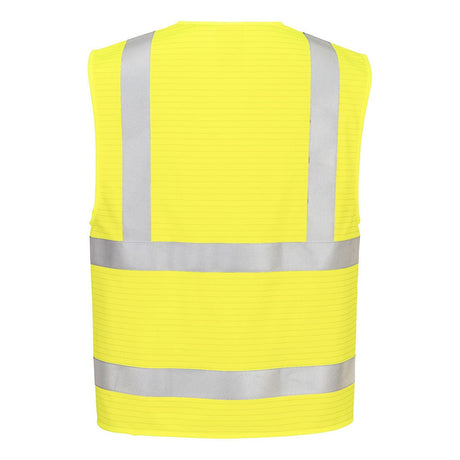 Hazkit - Portwest Bizflame Hi - Vis Reflective Fire Retardant Anti Static Vest - FR615