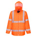 Hazkit - Portwest Foldaway Waterproof Hi-Vis Rain Jacket - H440 - 5036108263813 - Portwest