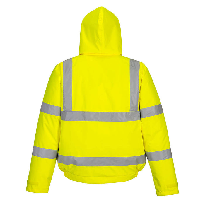 Hazkit - Portwest Hi - Vis Waterproof Bomber Jacket - S463