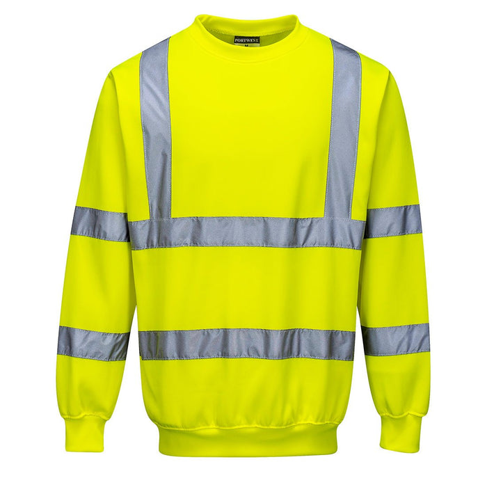 Hazkit - Portwest Lightweight Hi Vis Sweatshirt - B303 - 5036108256259 - Portwest