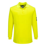 Hazkit - Portwest Modaflame Long Sleeve Fire Retardant Anti Static Polo Shirt - FR805