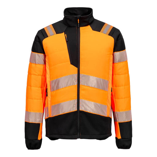 Hazkit - Portwest PW3 RIS Men's Hi - Vis Hybrid Insulated Baffle Jacket - T170