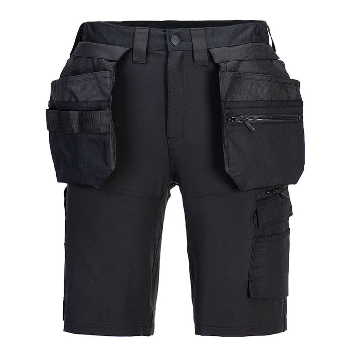 Hazkit - Portwest Stretch DX4 Craft Holster Work Shorts - DX451 - 5036108411122 - Portwest