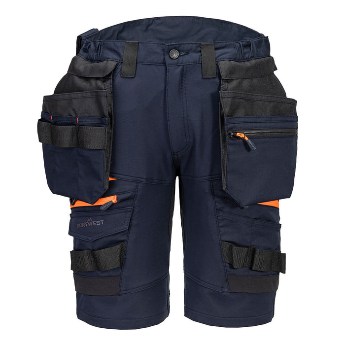 Hazkit - Portwest Stretch DX4 Detachable Holster Work Shorts - DX444 - 5036108418664 - Portwest