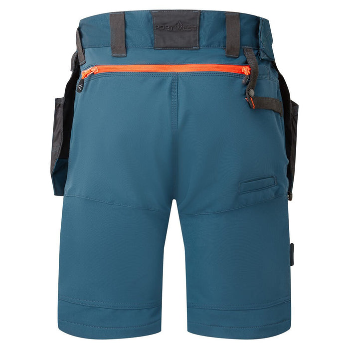 Hazkit - Portwest Stretch DX4 Detachable Holster Work Shorts - DX444 - 5036108409792 - Portwest