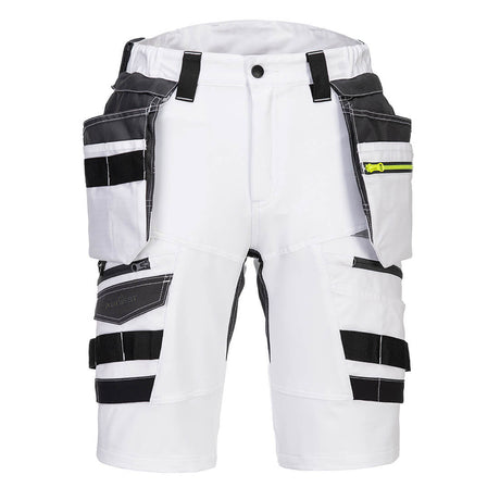 Hazkit - Portwest Stretch DX4 Detachable Holster Work Shorts - DX444
