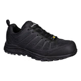 Hazkit - Portwest Textile Anti - static Oil Resistant ESD Safety Trainers S1PS SR FO - FT46
