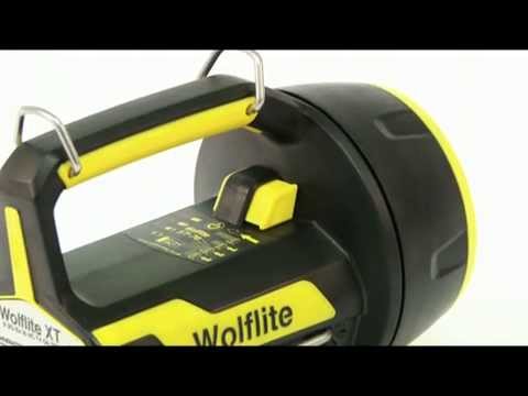 Wolf HX-50 Rechargeable High Power LED ATEX Spot Handlamp - 430 lumens - Intrinsically Safe