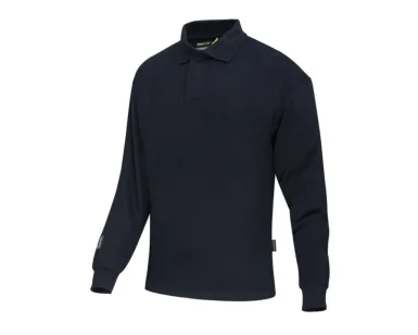 Hazkit - ProGARM Arc Anti Static Flame Retardant Navy Fabric Polo Shirt - 5200