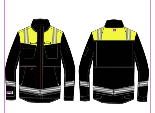 Hazkit - Vailos Bespoke Driver Jacket Flame Resistant Anti - Static