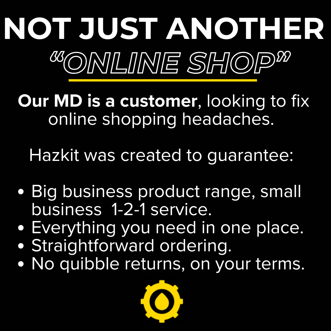 Hazkit - Wolf ZONE 0 Mini Head Torch HT - 400Z0 - ATEX Intrinsically Safe - Lightweight