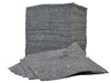 Hazkit - 100 EVO Recycled Absorbent Spill Pads Boxed or Poly-Wrapped - Oil, Fuel and Solvents - EVO