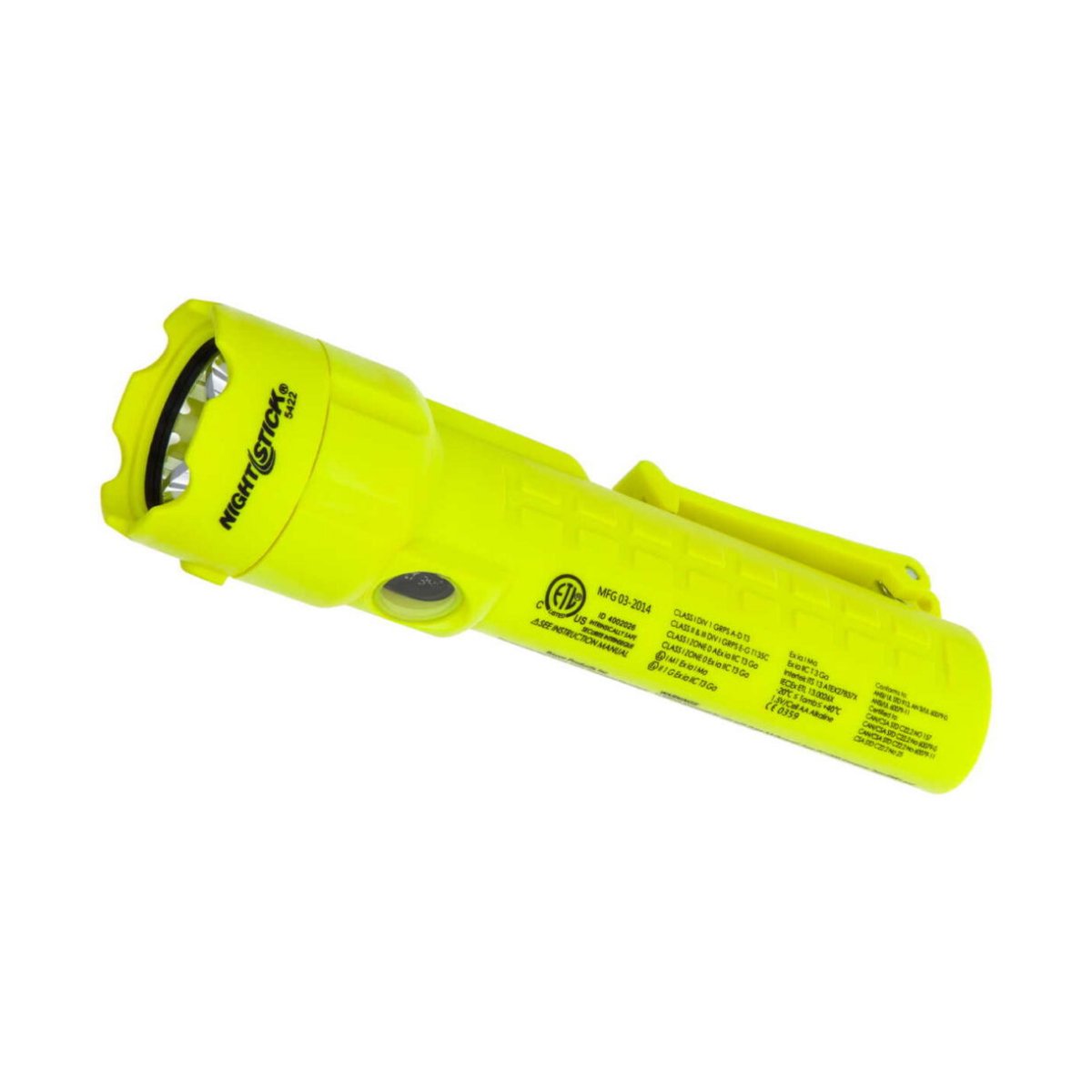 Hazkit - 2 - in - 1 Nightstick Zone 0 ATEX Dual Hand Held Torch and Floodlight - 120 lumens - Intrinsically Safe - XPP - 5422G - Nightstick