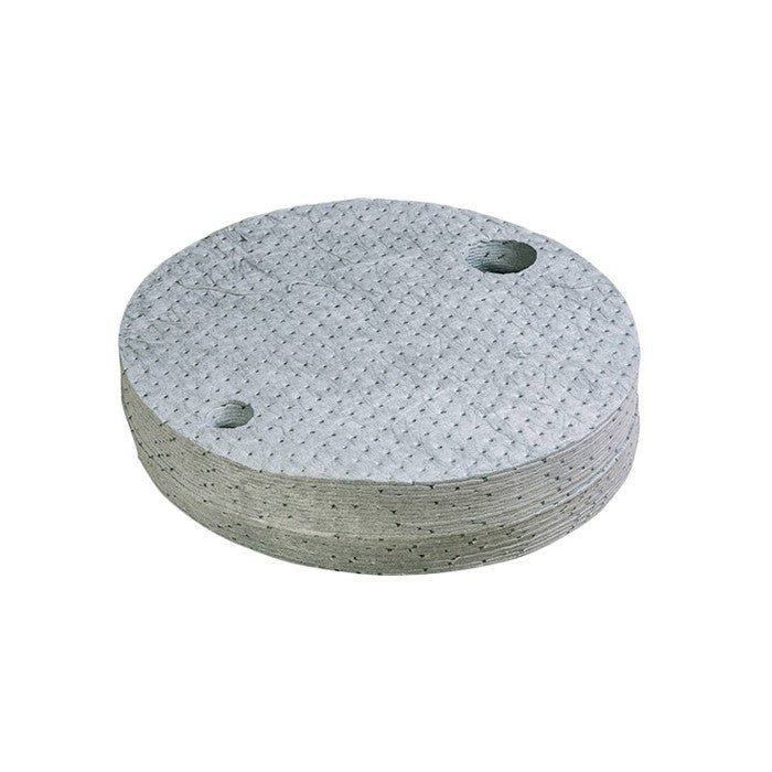 Hazkit - 25 Drizit Active Maintenance Absorbent Drum Top Pads - General Purpose - Drizit