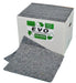 Hazkit - 50 EVO Recycled Absorbent Spill Pads Boxed or Poly-Wrapped - Oil, Fuel and Solvents - EVO