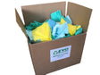 Hazkit - 5kg Box Absorbent Non - Woven Wipers - Bulk Box or Bag - Oils, fuels, water, coolant and solvents - Fentex