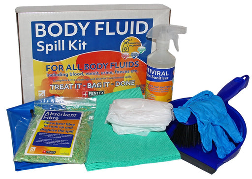 Hazkit - Bodily Fluid Spill Kit - Rapid Clean up and Disposal - Fentex