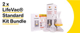 Hazkit - BUNDLE AND SAVE - 2 x LifeVac® Home Kit Anti - choking Device - Lifevac Europe