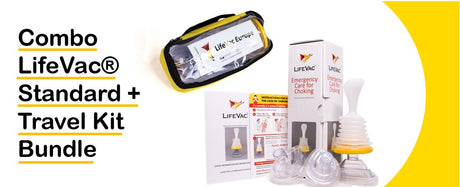 Hazkit - BUNDLE AND SAVE - Combo LifeVac® Travel + Home Kit Anti - choking Device - Lifevac Europe