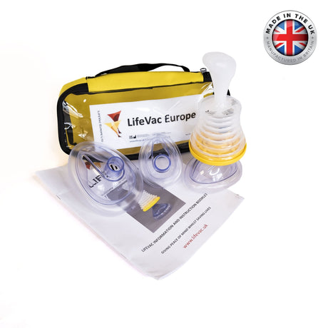 Hazkit - BUNDLE AND SAVE - Combo LifeVac® Travel + Wall Mounted Kit Anti - choking Device - Lifevac Europe