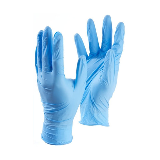 Hazkit - Disposable Powder - free Blue Nitrile Gloves – Box Of 100 - Nitrylex