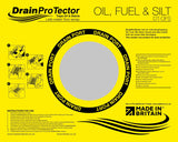 Hazkit - Drain ProTector Reusable Drain Filter - Trap Oil, Fuel, Silt, Sand - Number One Solution - Drain ProTector