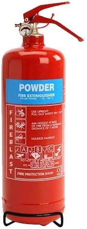 Hazkit - FireShield Portable ABC Dry Powder Fire Extinguishers - Multiple Sizes - FireShield